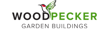 Woodpecker Garden Buildings Logo